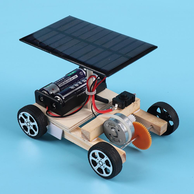 Diy Electronics Kits For Kids - Ensamblar coche Solar inventos creativos capacidad