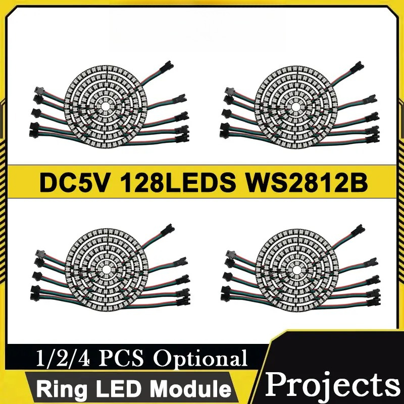 Diy Electronics Address - Módulo de Anillo LED WS2812B de
