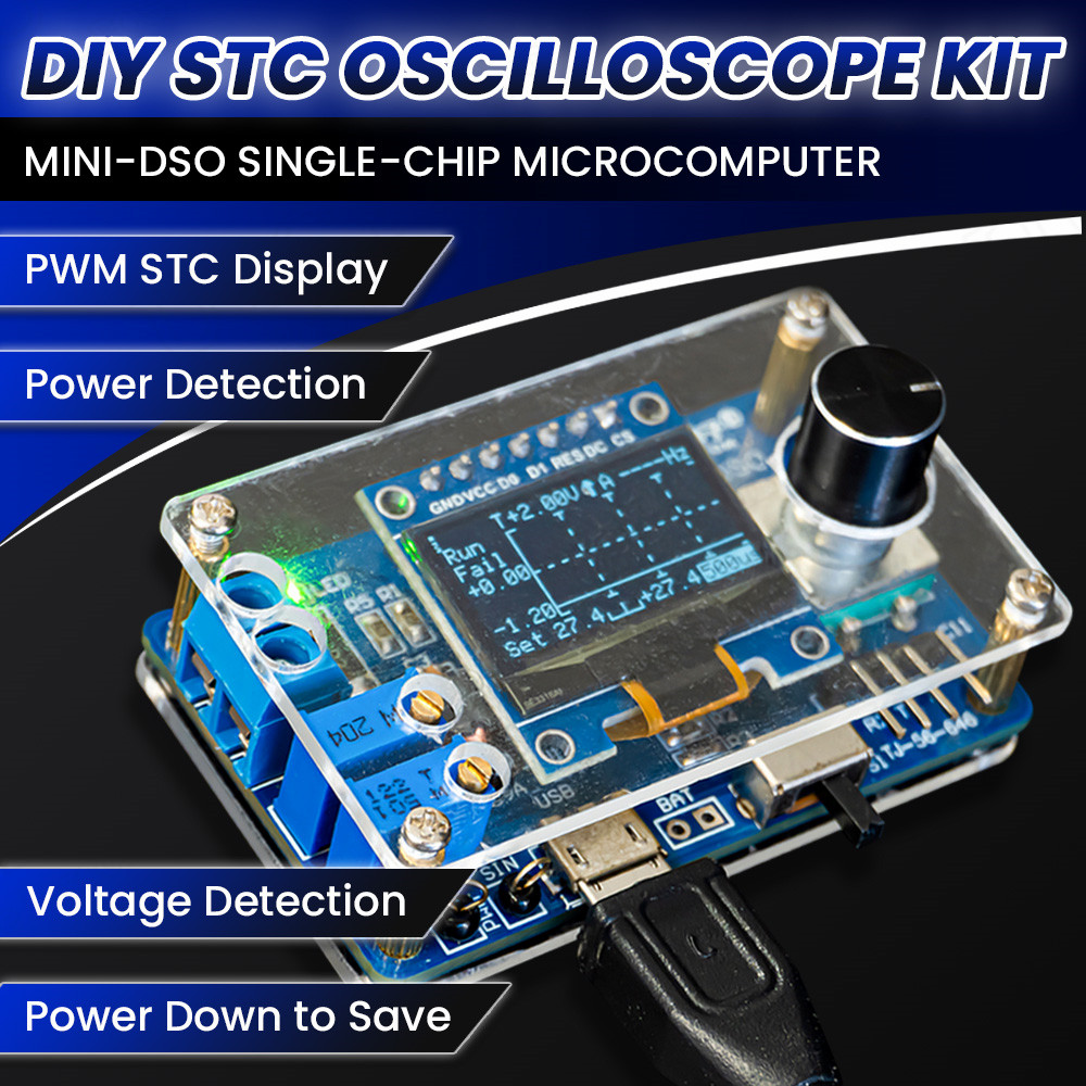 Oscilloscope Dso Mini - Mini osciloscopio Digital DIY, Kit electrónico
