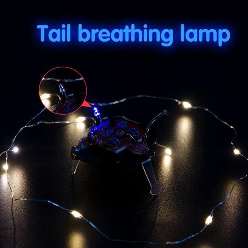 Diy Electronics Learning Kit - *A89Z Firefly Robot fotosensible Kit de