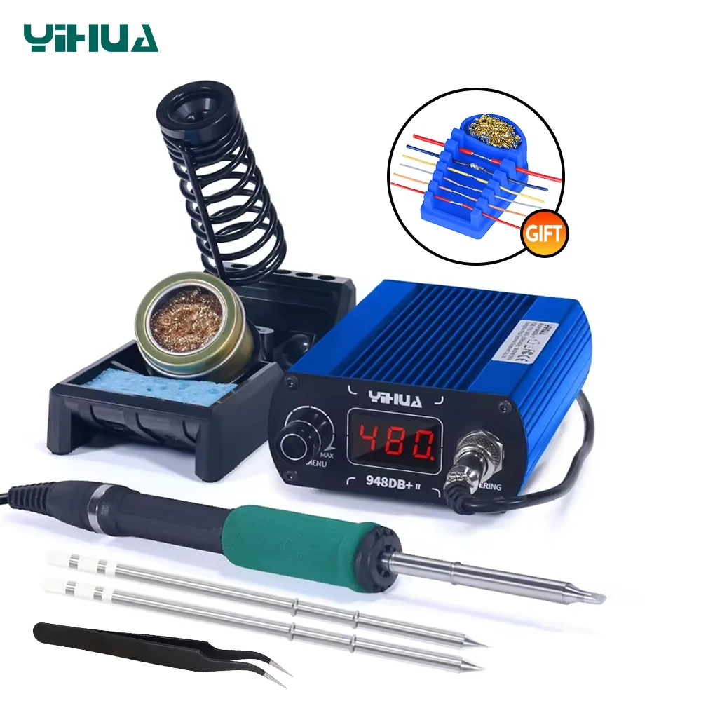 Diy Soldering Station No Electronics - Estación de Soldadura Electrónica YIHUA 948DB+-II
