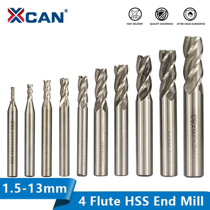 Diy Cnc Router Electronics - Fresa XCAN HSS, fresa de extremo