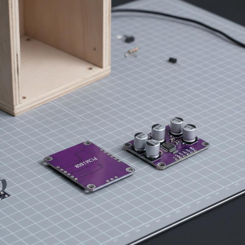 Diy Analog Electronics - NUEVO Módulo ADC Estéreo PCM1808 de