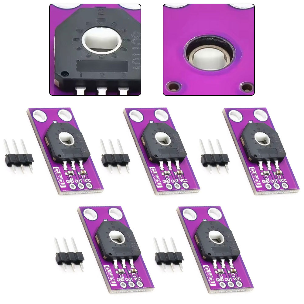 Diy Analog Electronics - 5 piezas de sensor de ángulo