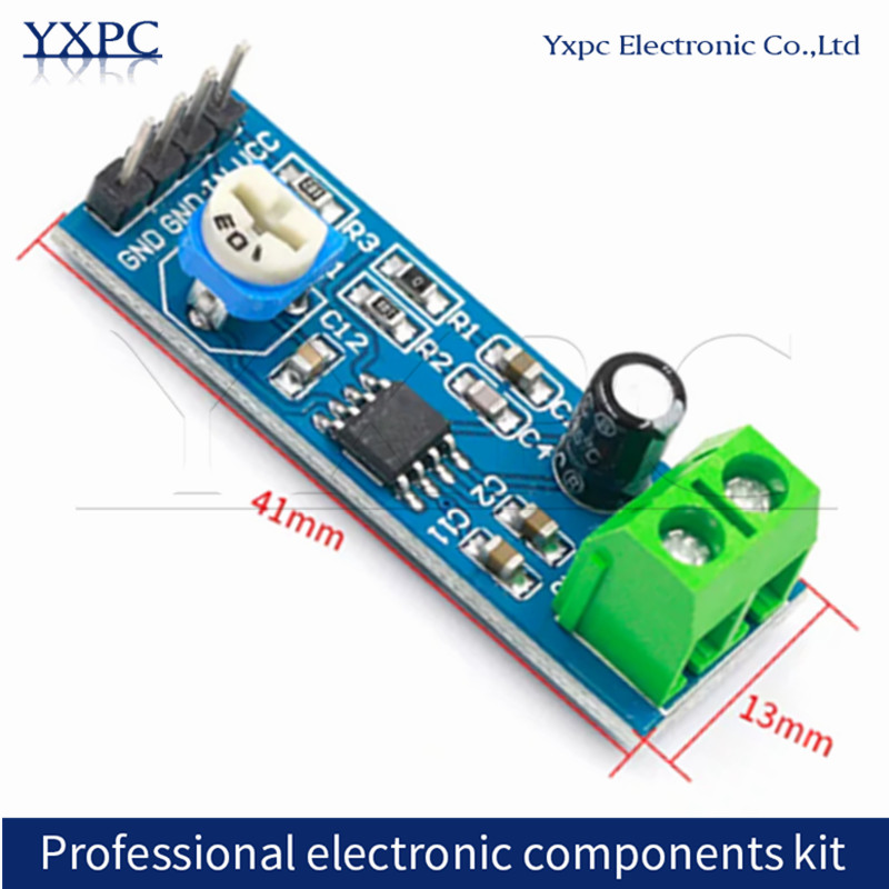 Diy Audio Electronics Projects - Módulo Amplificador de Audio LM386, Ganancia