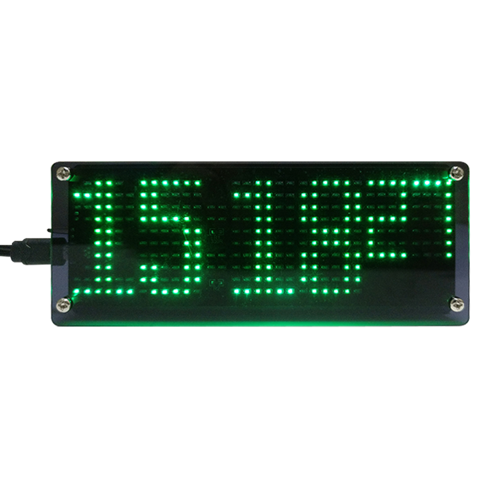 Diy Electronics Learning Kit - Kit electrónico de reloj de matriz