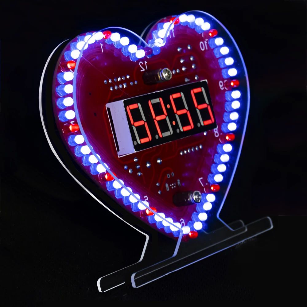 Diy Electronics Kits For Kids - Kit electrónico DIY, reloj LED multifunción