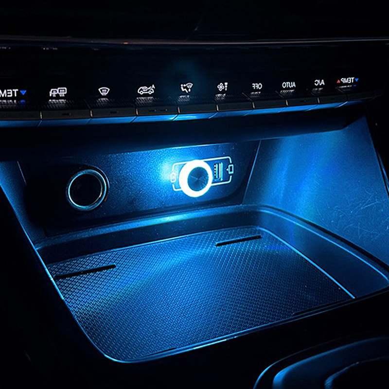 Diy Lamp Electronics - Luz Ambiental portátil USB para coche,