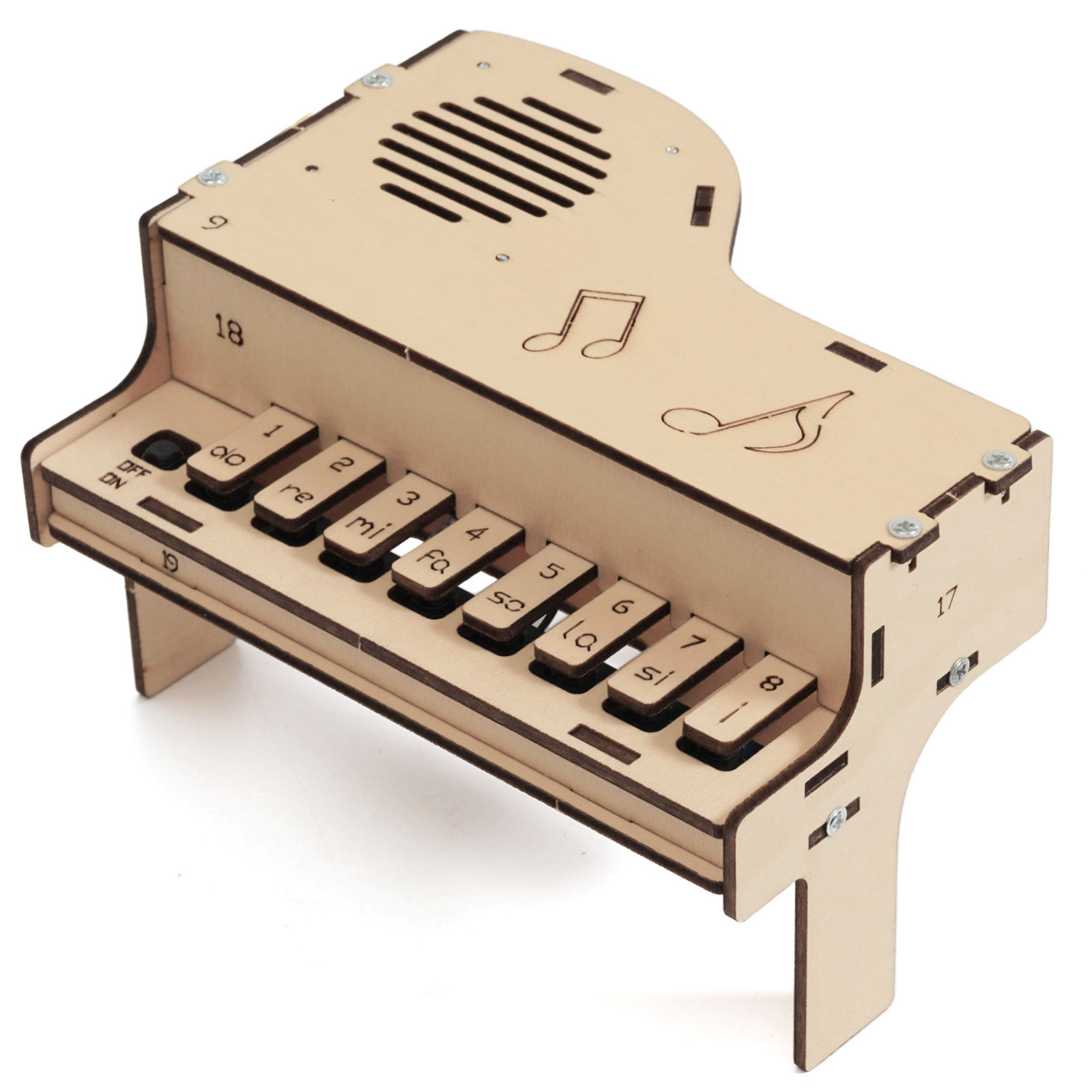 Modelo de Piano Electrónico de - Diy Electronics Kits For Kids reseña y precio