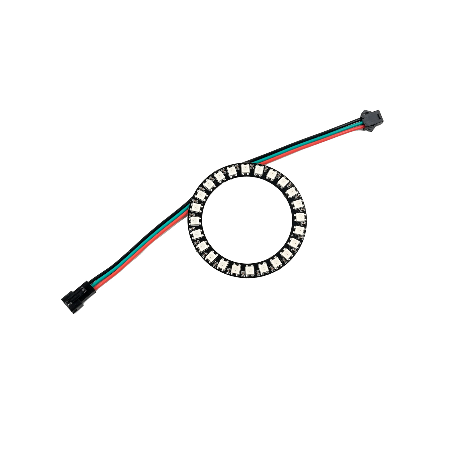 Anillo de luz LED WS2812B de 2 - Diy Electronics Address reseña y precio