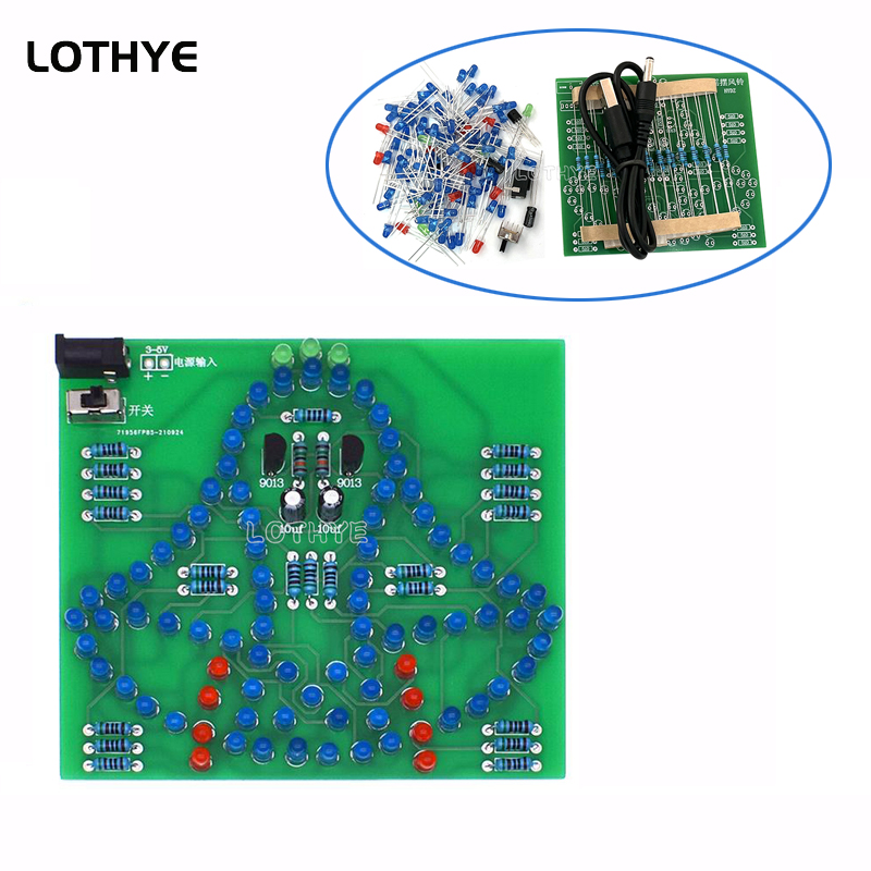 DC 3-5V luz LED columpio caril - Diy Analog Electronics reseña y precio
