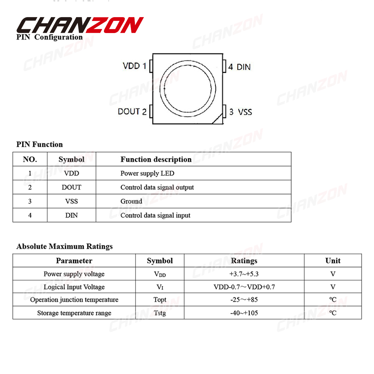 100 Uds SMD WS2812B WS2812 4 p - Diy Electronics Address reseña y precio
