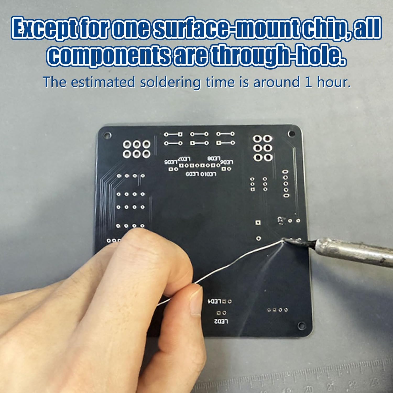 Kit de práctica de soldadura d - Diy Electronics Learning Kit reseña y precio