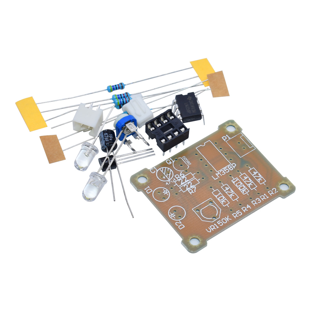 Kit de Luz LED Intermitente WA - Diy Electronics Lab reseña y precio