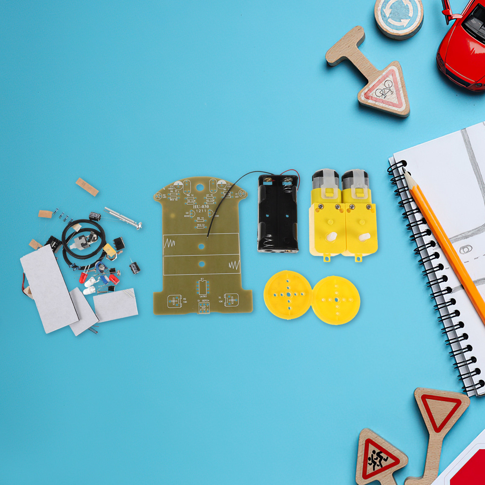 1 Set de Kit de Coche Robot Se - Diy Electronics Kits reseña y precio