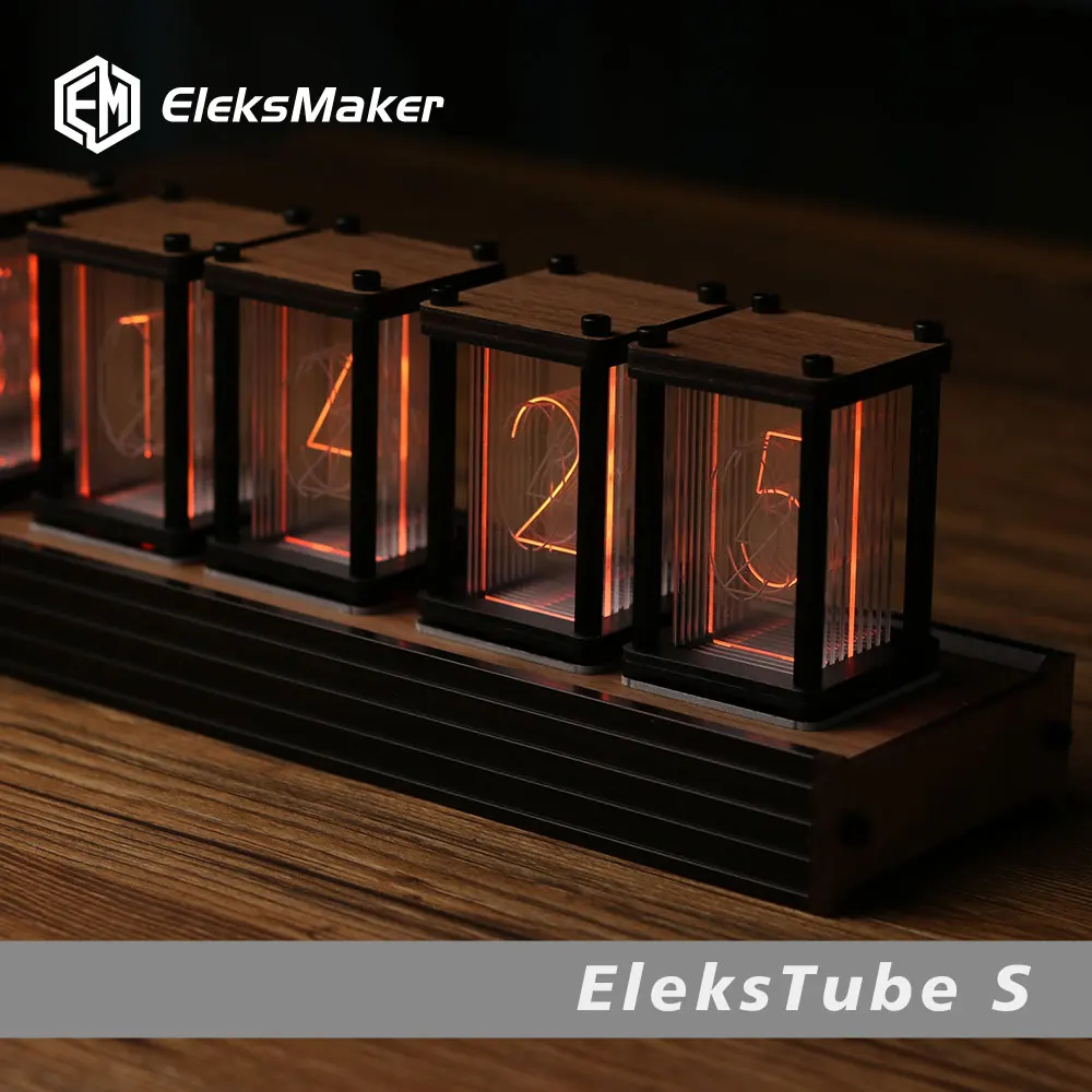 Reloj de tubo RGB Nixie, reloj - Diy Electronics Ideas reseña y precio