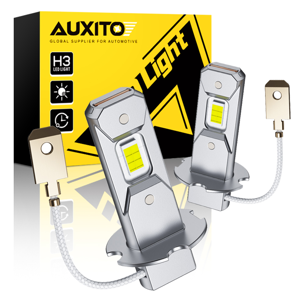 2 uds AUXITO H3 bombilla LED l - Diy Lamp Electronics reseña y precio