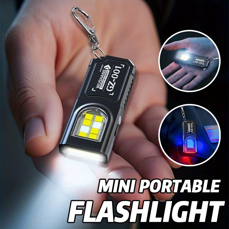Potente Mini Linterna LED COB  - Diy Lamp Electronics reseña y precio