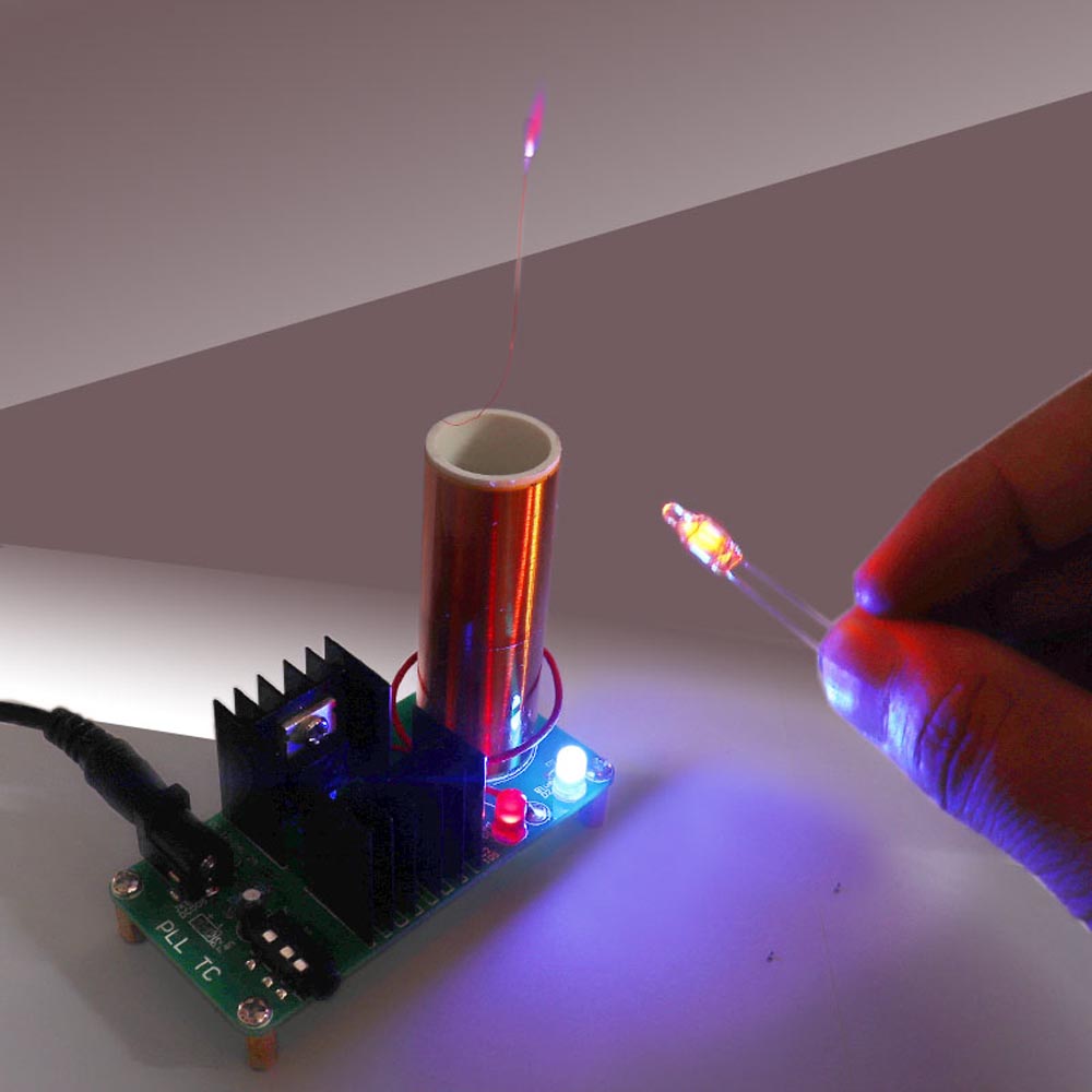 Kit de bobina de Tesla musical - Diy Electronics Kits reseña y precio
