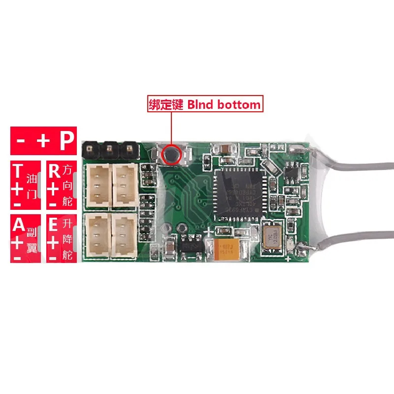 Receptor CM410X DSM2 DSMX 2,4G - Oscilloscope Dso Mini reseña y precio