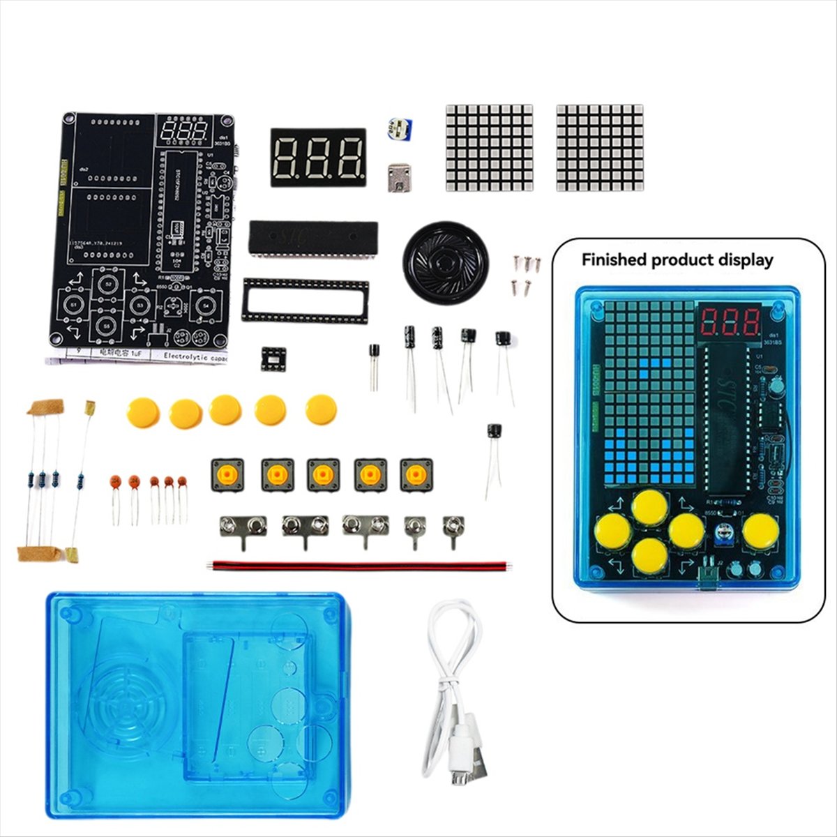 Superb-Kit de juego de píxeles - Diy Audio Electronics Projects reseña y precio