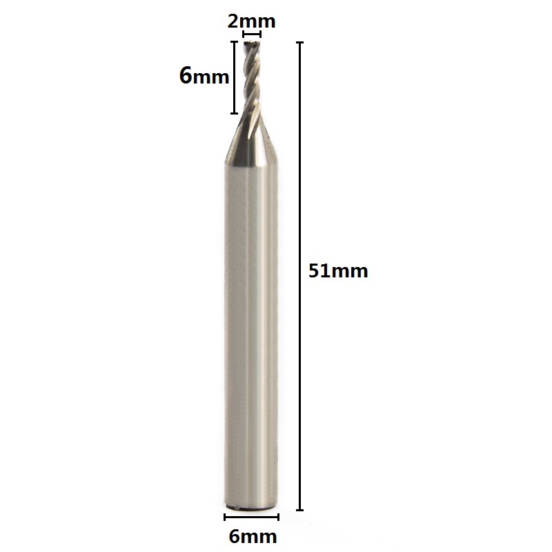 Fresa de extremo Frez de 2mm d - Diy Cnc Router Electronics reseña y precio