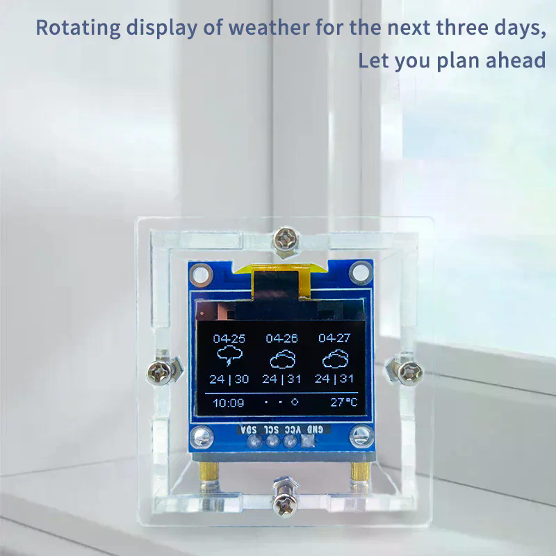 Reloj Meteorológico Digital WI - Diy Soldering Station No Electronics reseña y precio