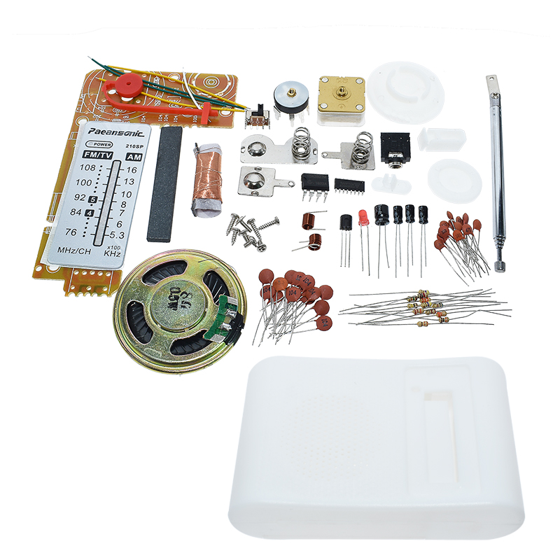 Kit de radio estéreo AM/FM CF2 - Diy Electronics Lab reseña y precio