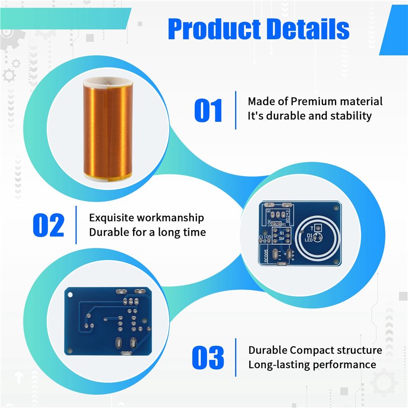 ABJG-BD243 Mini Kit de Bobina  - Diy Electronics Kits reseña y precio