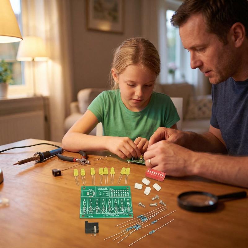 Kit de Práctica de Soldadura E - Diy Electronics Lab reseña y precio