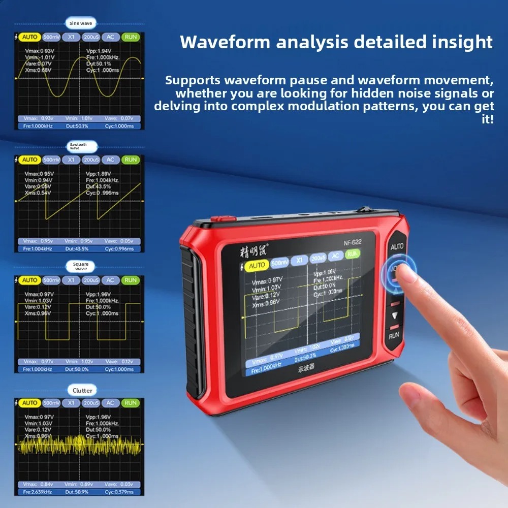 Osciloscopio Digital Portátil  - Oscilloscope Dso Mini reseña y precio