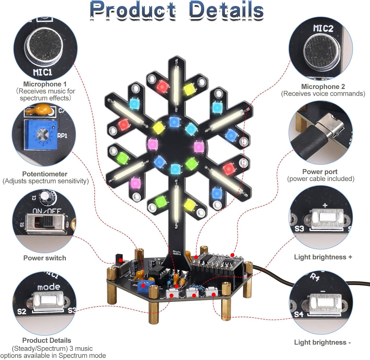 Kit de Práctica de Soldadura c - Diy Electronics Learning Kit reseña y precio