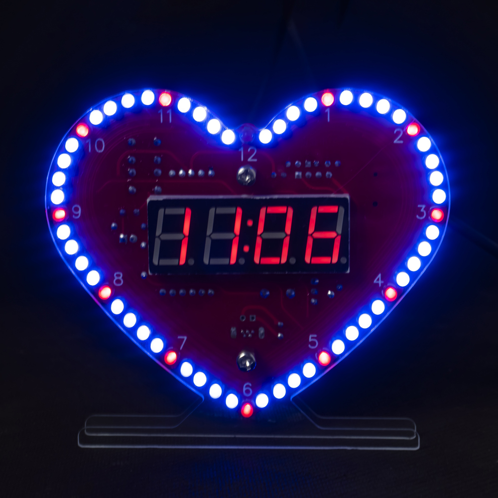 Kit electrónico DIY, reloj LED - Diy Electronics Kits For Kids reseña y precio