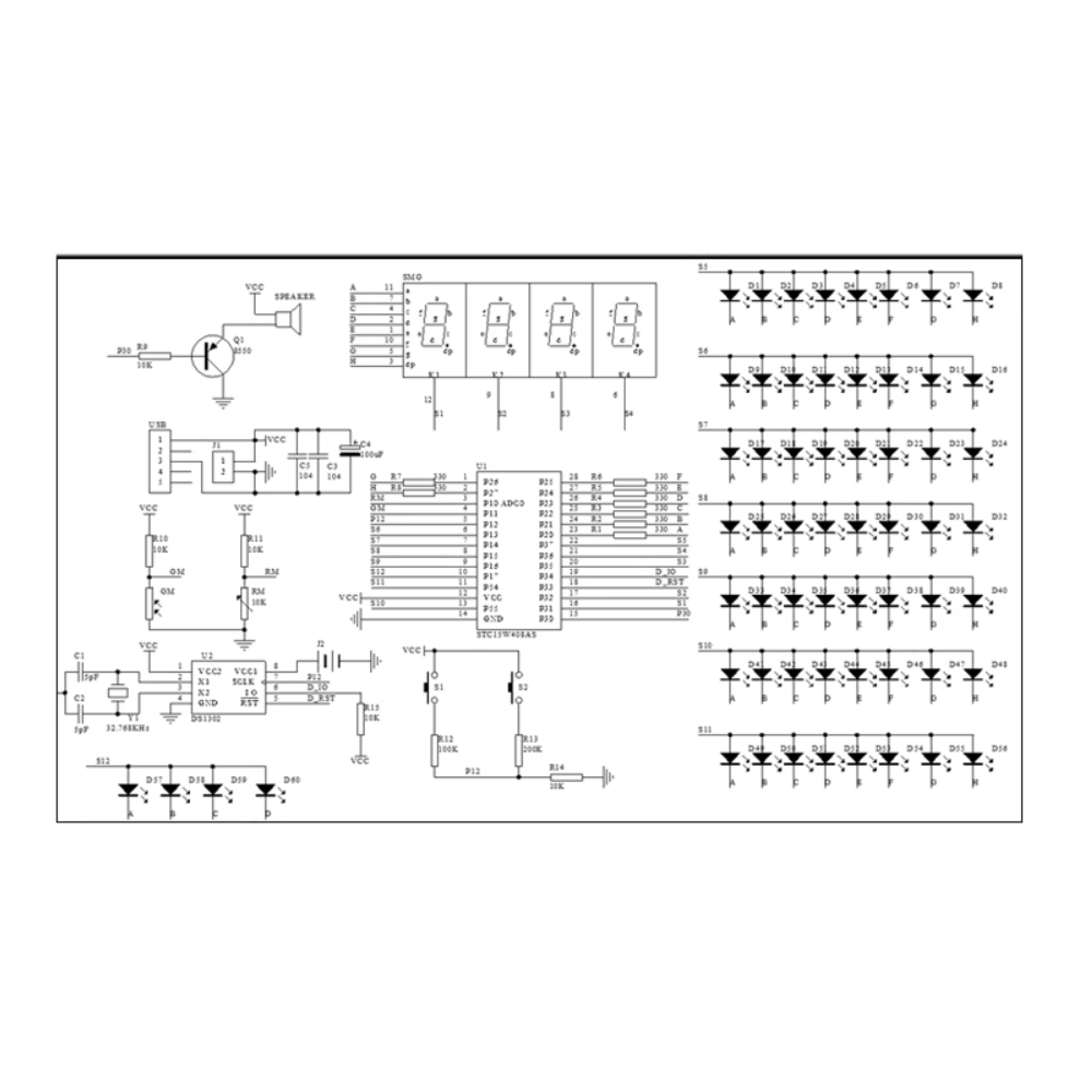 Kit electrónico DIY, reloj LED - Diy Electronics Kits For Kids reseña y precio