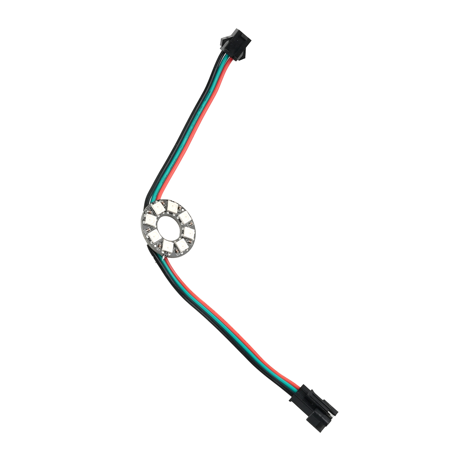 Anillo de Luz LED RGB WS2812B  - Diy Electronics Address reseña y precio