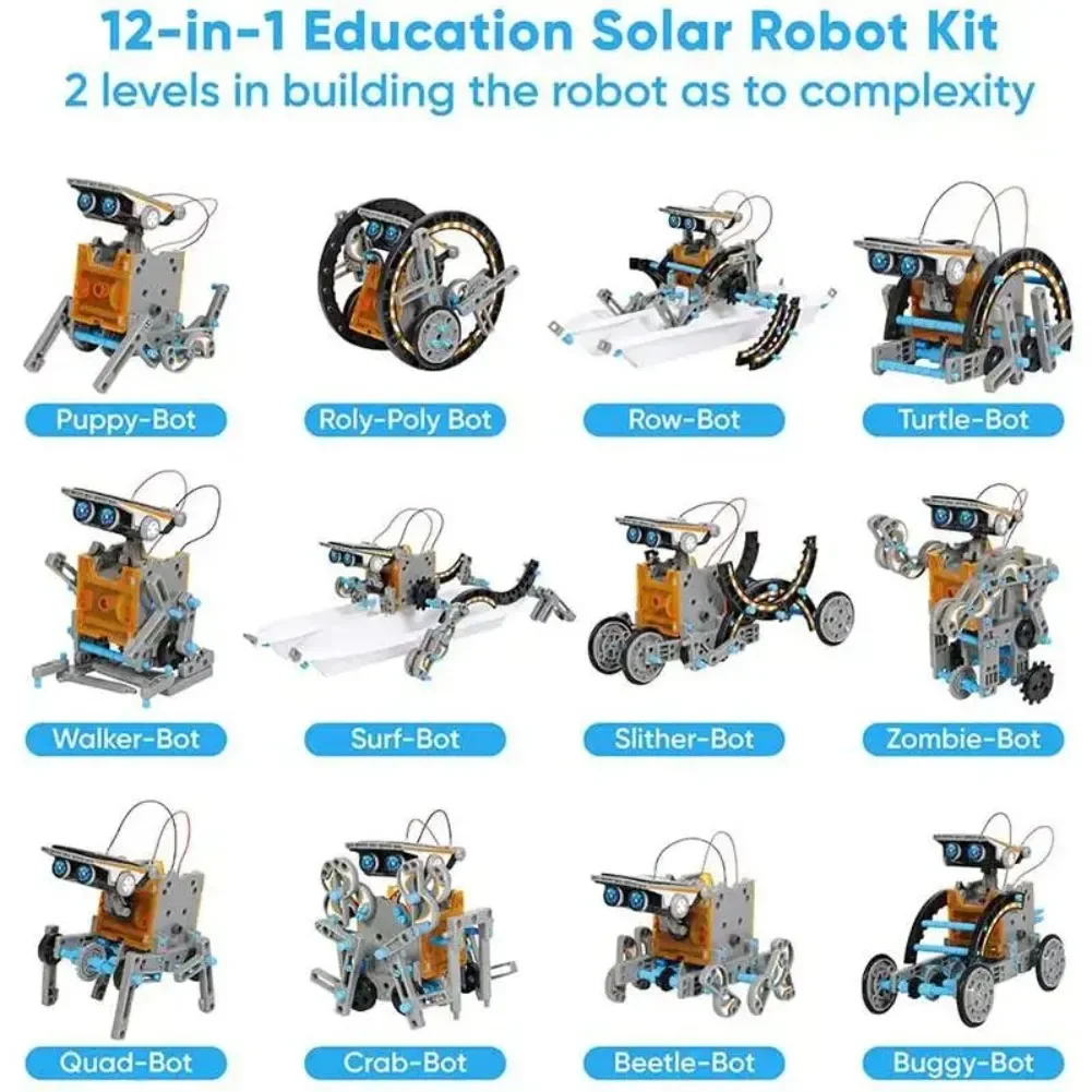 Kit de ciencia Robot con energ - Diy Electronics Kits reseña y precio