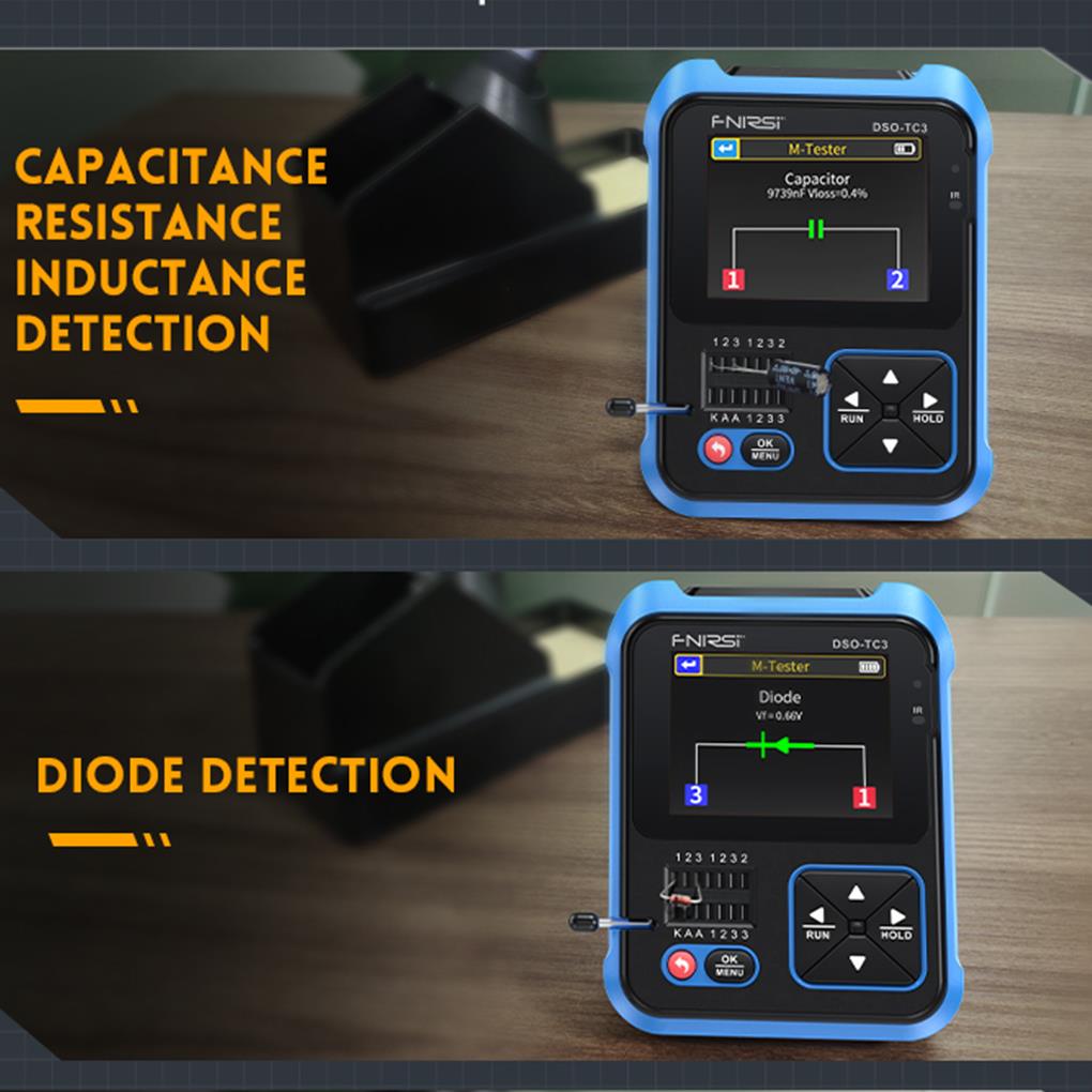 FNIRSI-miniosciloscopio Digita - Oscilloscope Dso Mini reseña y precio