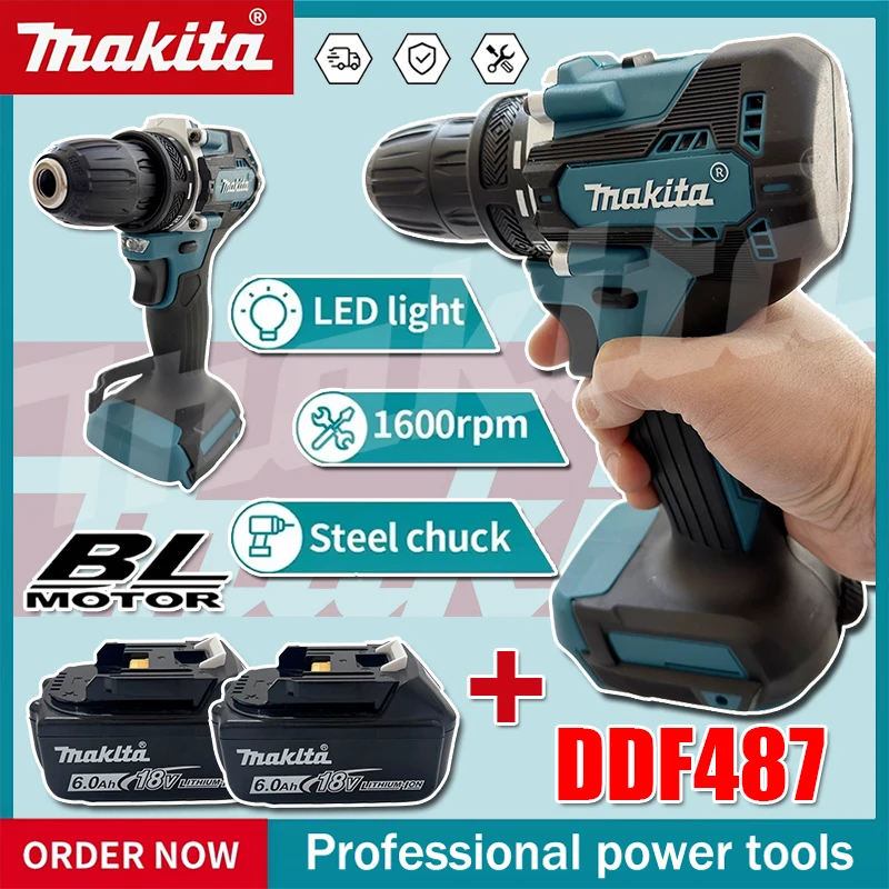 Destornillador eléctrico Makit - Makita Drill Ddf484 reseña y precio