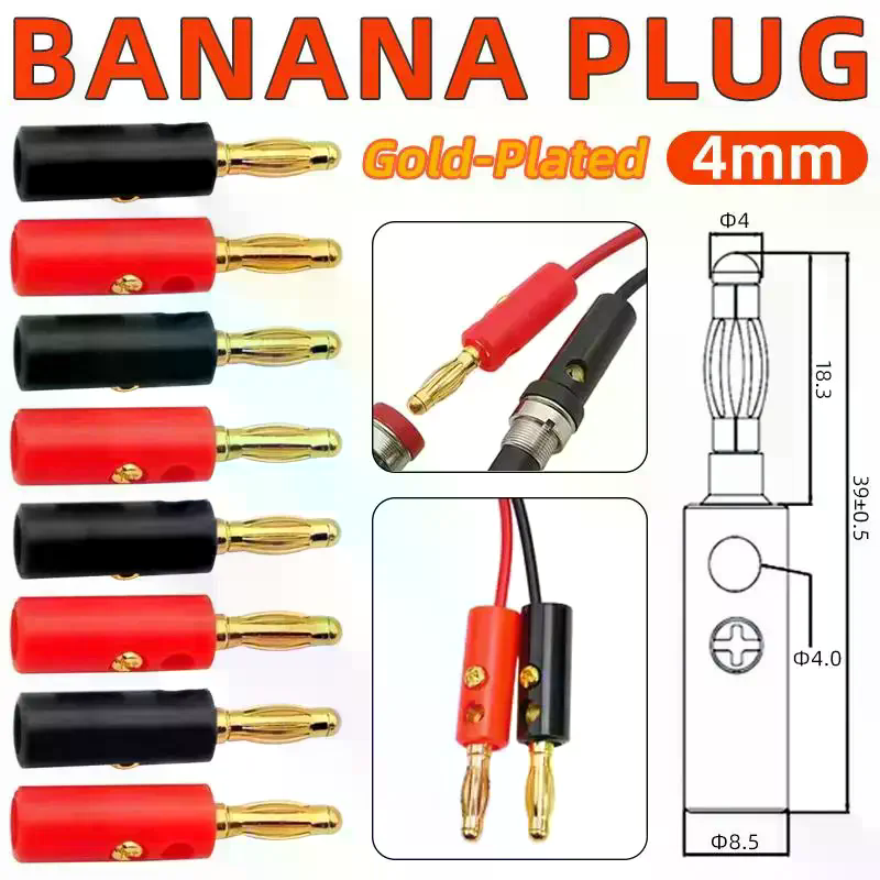 Juego de terminales de enchufe - Diy Audio Electronics Projects reseña y precio